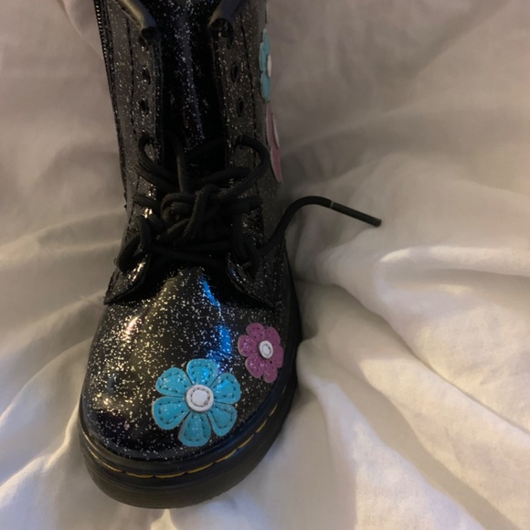 1460 cosmic glitter lace boots - Picture 4 of 4